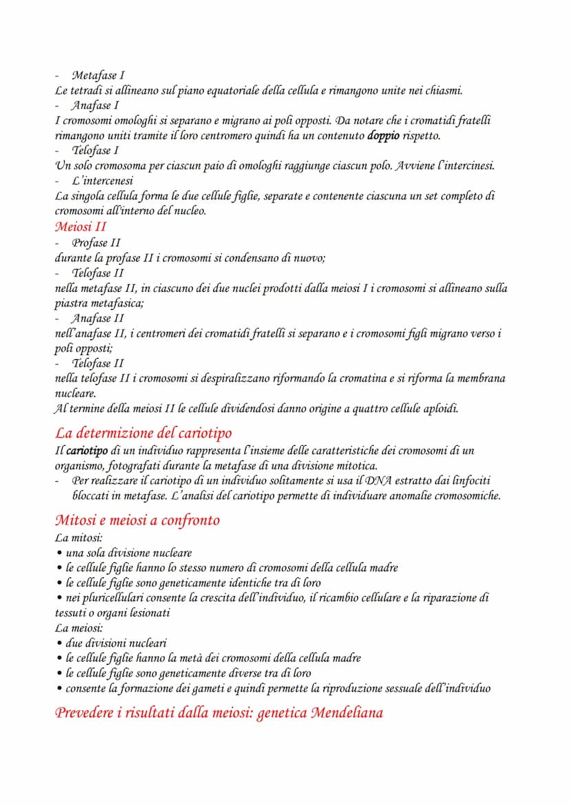 La divisione cellulare e la riproduzione
LA DIVISIONE CELLULARE
La divisione cellulare è il processo grazie al quale una cellula si divide i