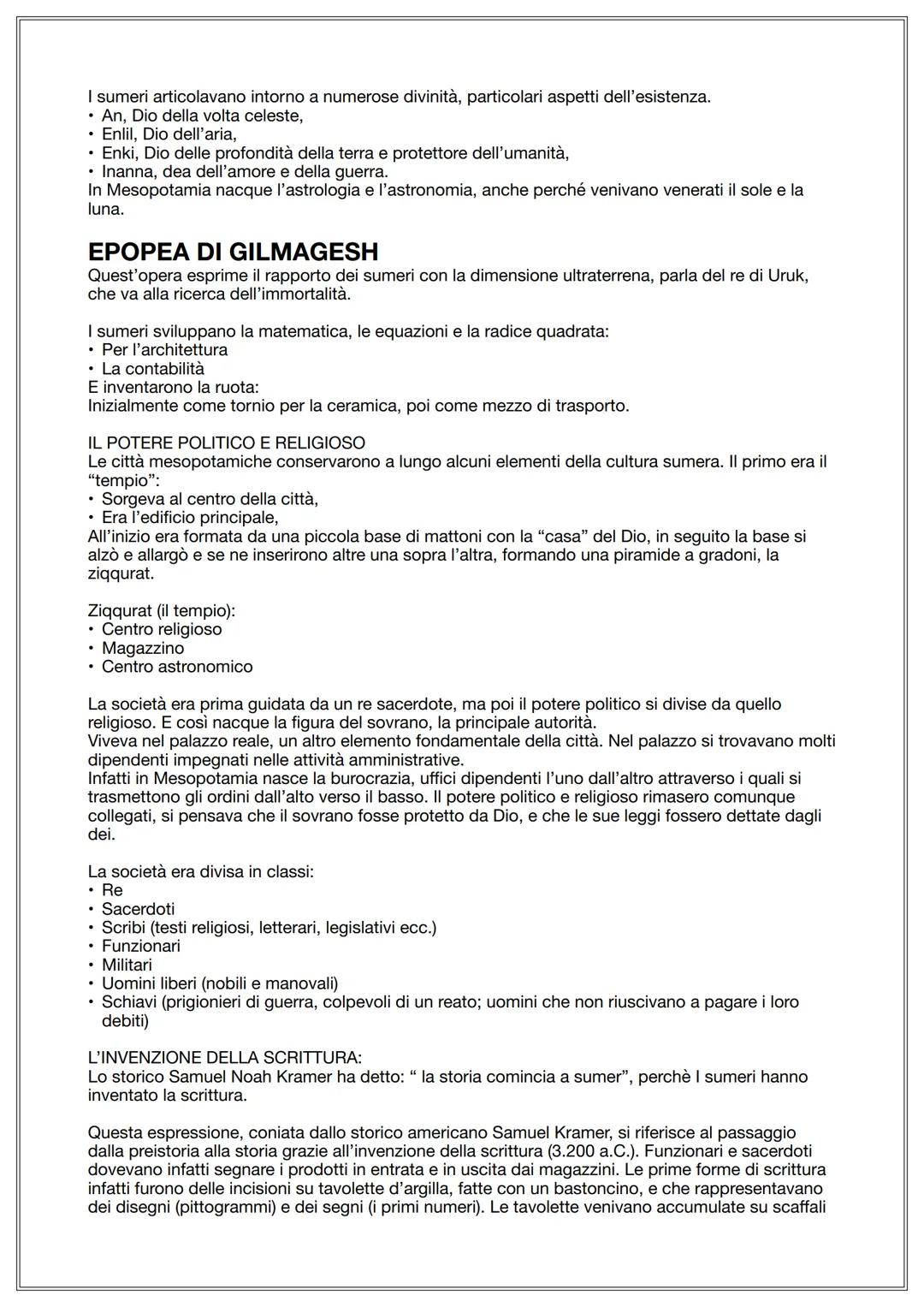 Civiltà Urbana e origine dello
Stato
LA MESOPOTAMIA E LE CIVILTÀ IDRAULICHE
La regione compresa tra i fiumi tigri ed Eufrate si chiama << Me