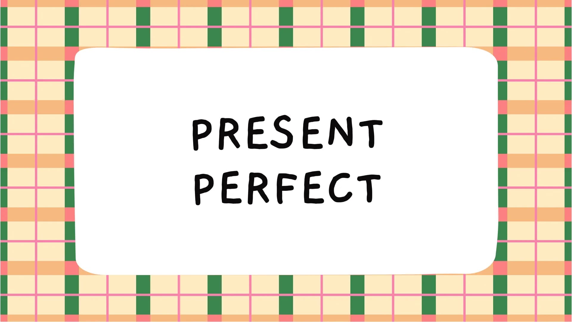 PRESENT
PERFECT |
IL PRESENT PERFECT SI USA PER
DESCRIVERE AVVENIMENTI O
SITUAZIONI CHE SI SONO SVOLTE
NEL PASSATO, MA CHE HANNO
ANCORA QUAL