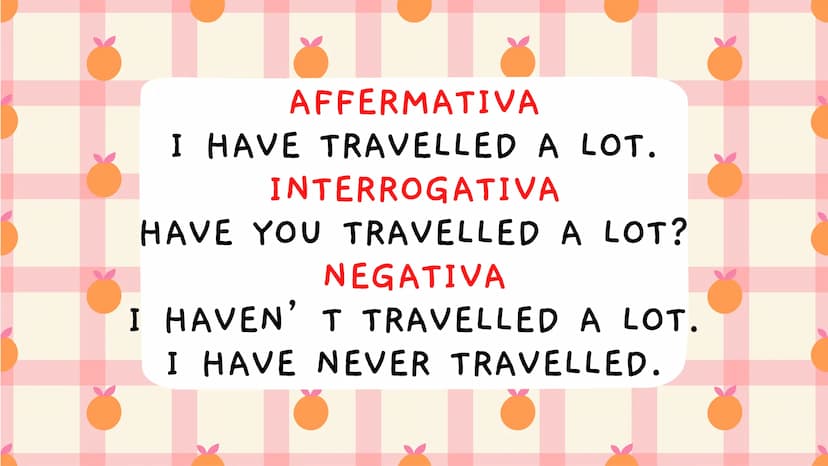 PRESENT
PERFECT |
IL PRESENT PERFECT SI USA PER
DESCRIVERE AVVENIMENTI O
SITUAZIONI CHE SI SONO SVOLTE
NEL PASSATO, MA CHE HANNO
ANCORA QUAL