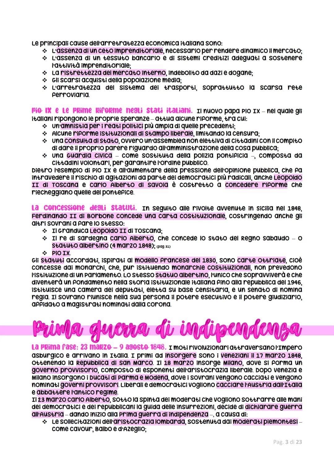 Risorgiments italians
Il Risorgimento italiano è stato un complesso processo culturale e politico durante il
quale l'Italia ha raggiunto l'i