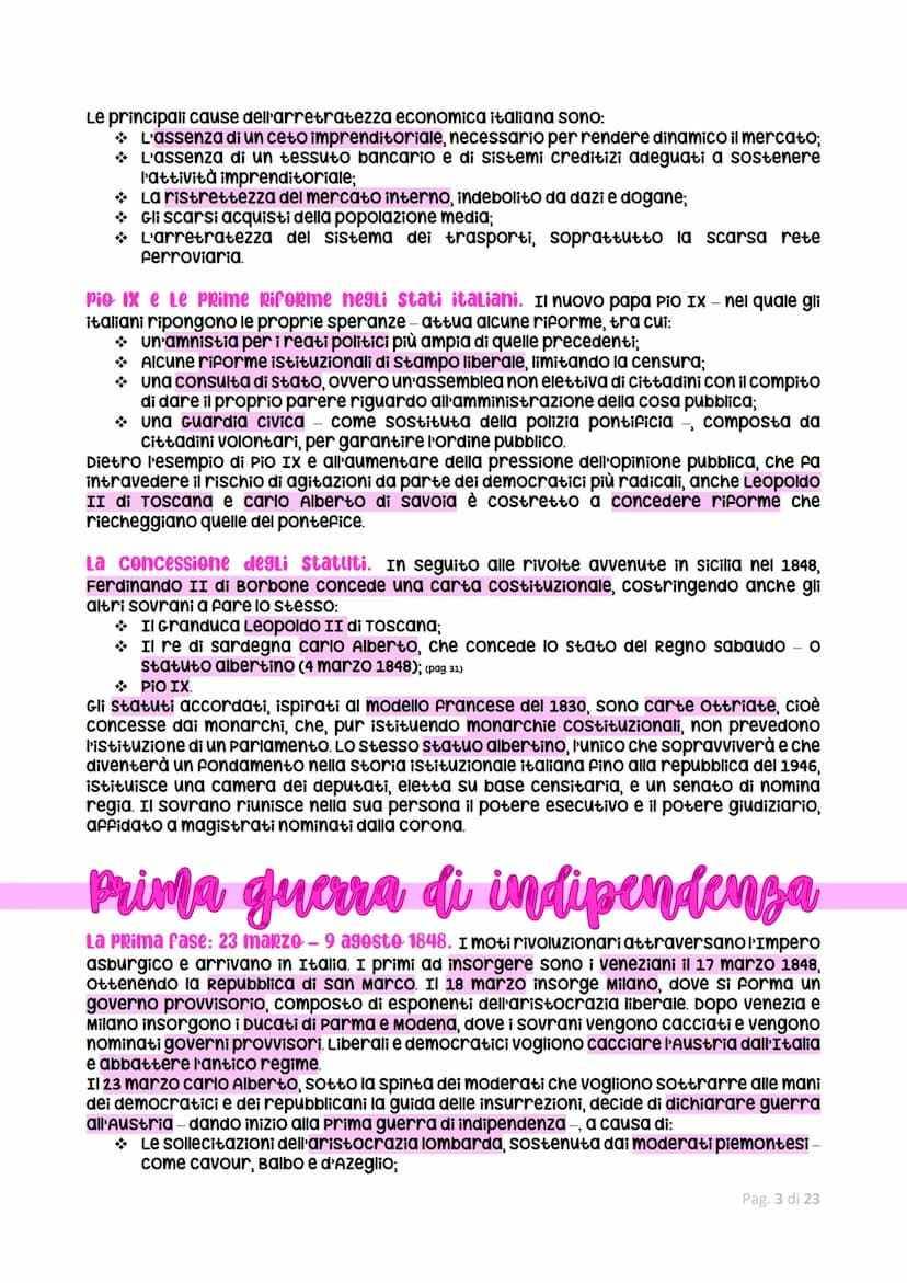 Risorgiments italians
Il Risorgimento italiano è stato un complesso processo culturale e politico durante il
quale l'Italia ha raggiunto l'i