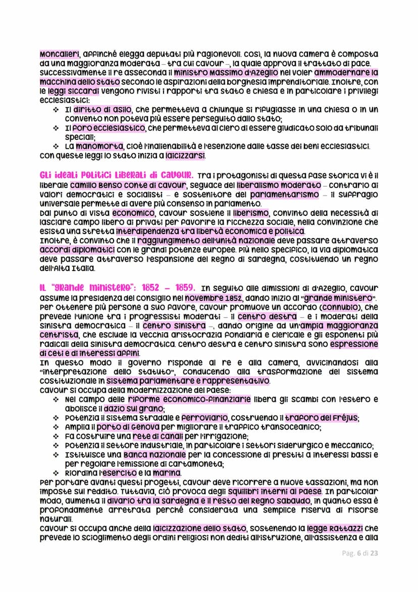 Risorgiments italians
Il Risorgimento italiano è stato un complesso processo culturale e politico durante il
quale l'Italia ha raggiunto l'i