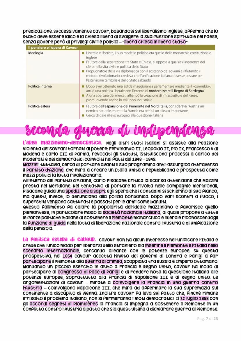 Risorgiments italians
Il Risorgimento italiano è stato un complesso processo culturale e politico durante il
quale l'Italia ha raggiunto l'i