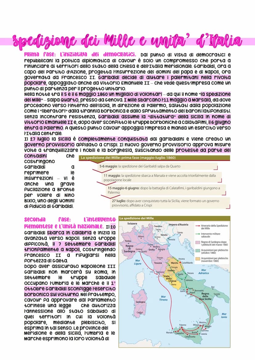 Risorgiments italians
Il Risorgimento italiano è stato un complesso processo culturale e politico durante il
quale l'Italia ha raggiunto l'i