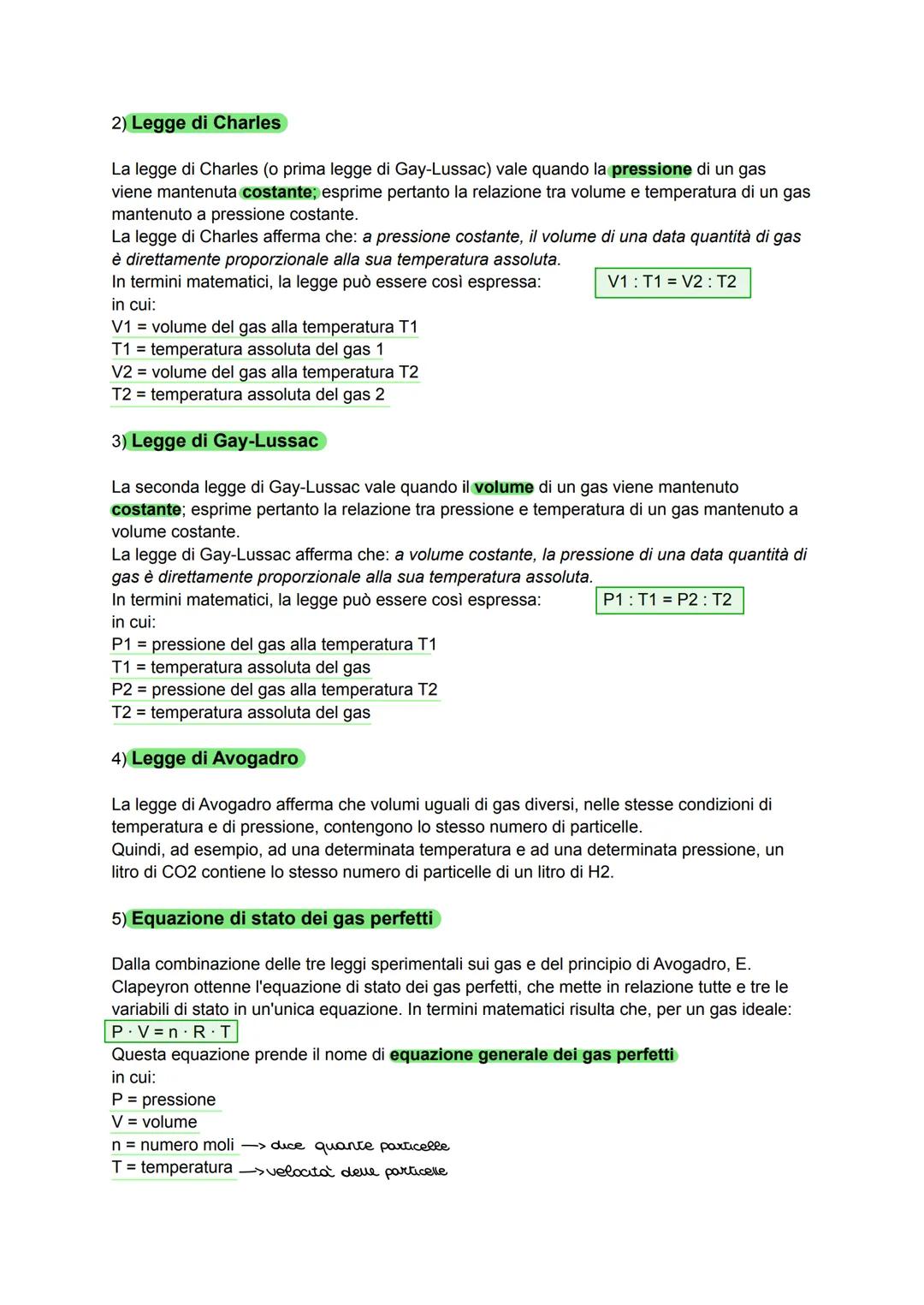 # Leggi dei gus

Il comportamento di un gas è fortemente influenzato dalle variabili di stato:
- pressione
- volume
- temperatura;

È possib