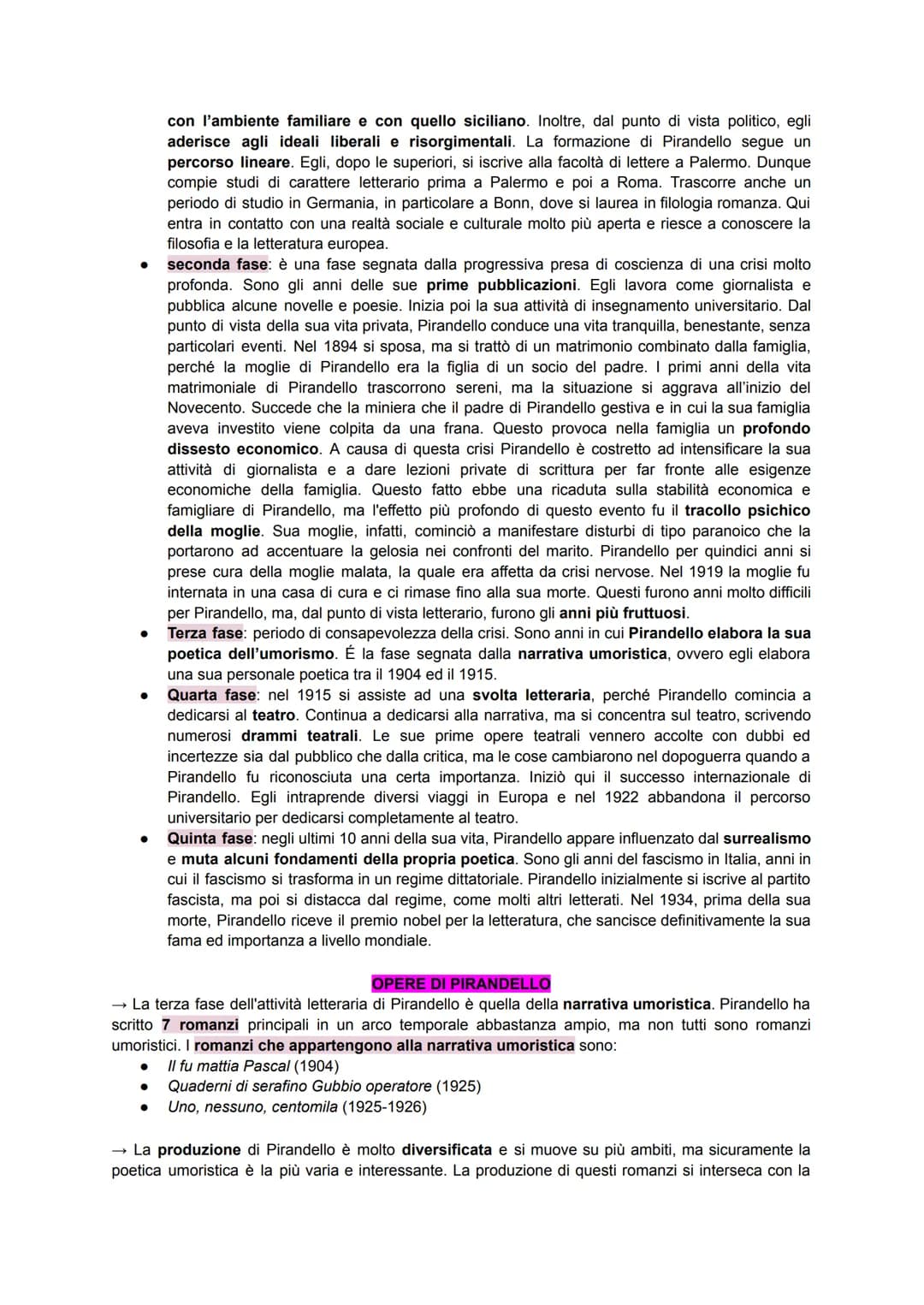 <h2 id="ilnovecentopirandelloesvevo">Il Novecento: Pirandello e Svevo</h2>
<p>Svevo e Pirandello sono autori rappresentativi delle innovazio