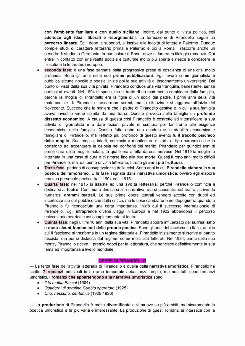 <h2 id="ilnovecentopirandelloesvevo">Il Novecento: Pirandello e Svevo</h2>
<p>Svevo e Pirandello sono autori rappresentativi delle innovazio
