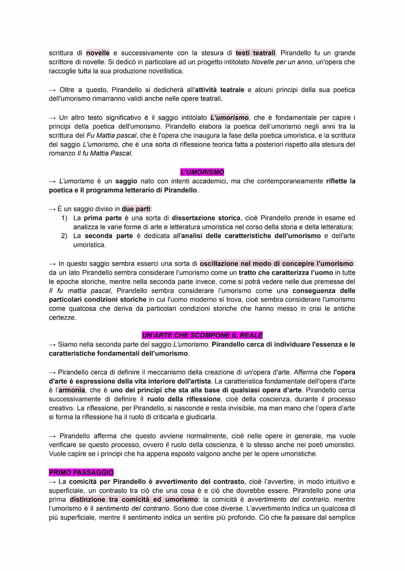 <h2 id="ilnovecentopirandelloesvevo">Il Novecento: Pirandello e Svevo</h2>
<p>Svevo e Pirandello sono autori rappresentativi delle innovazio