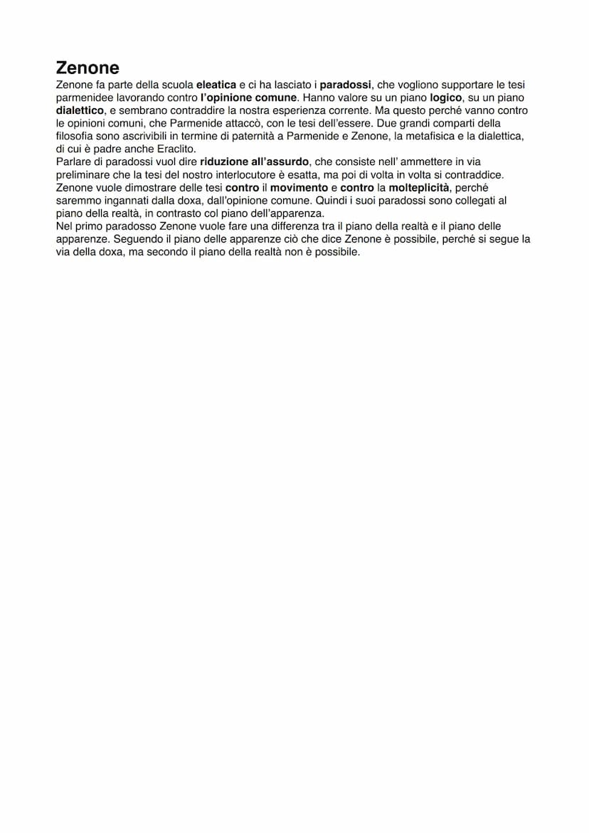 La ricerca del principio di tutte le cose
I primi filosofi
I primi filosofi sono chiamati presocratici, cioè anteriori a Socrate. Essi si oc