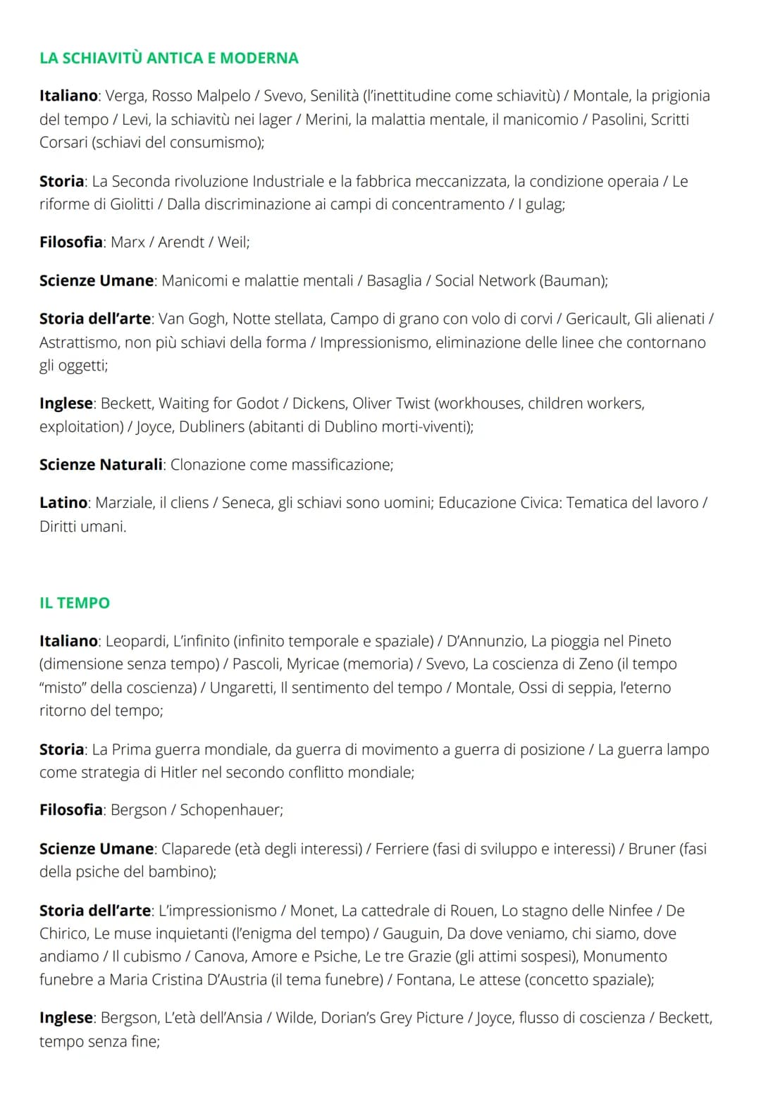REALISMO
COLLEGAMENTI MATURITÀ
Italiano: Leopardi, L'arido vero / Verga, Il Verismo / Pirandello, identità e maschera / Montale, Il
correlat