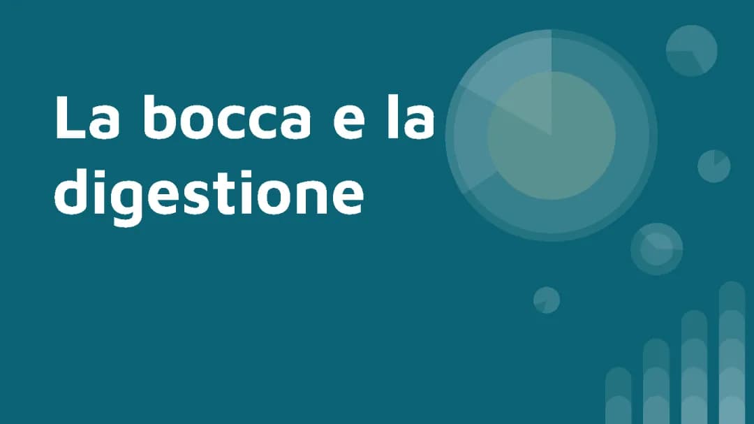 La Bocca, La Digestione
