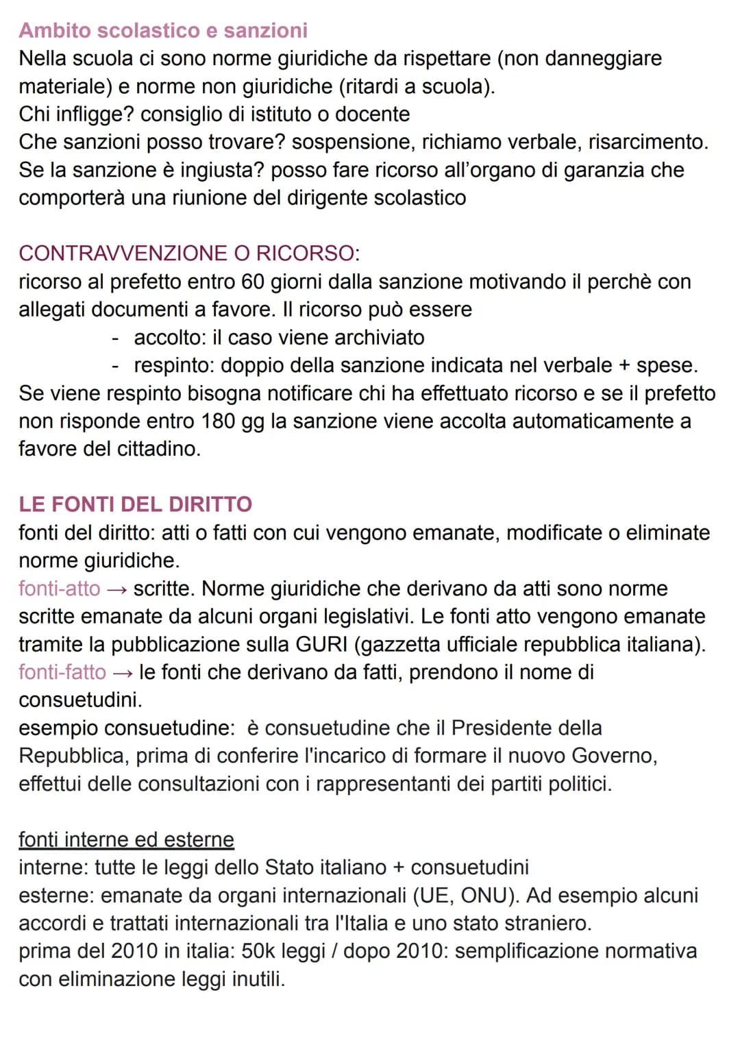 DIRITTO E NORME GIURIDICHE
diritto:
1. Oggettivo: insieme delle norme giuridiche, vale per tutti. Esempio la
costituzione o le regole strada