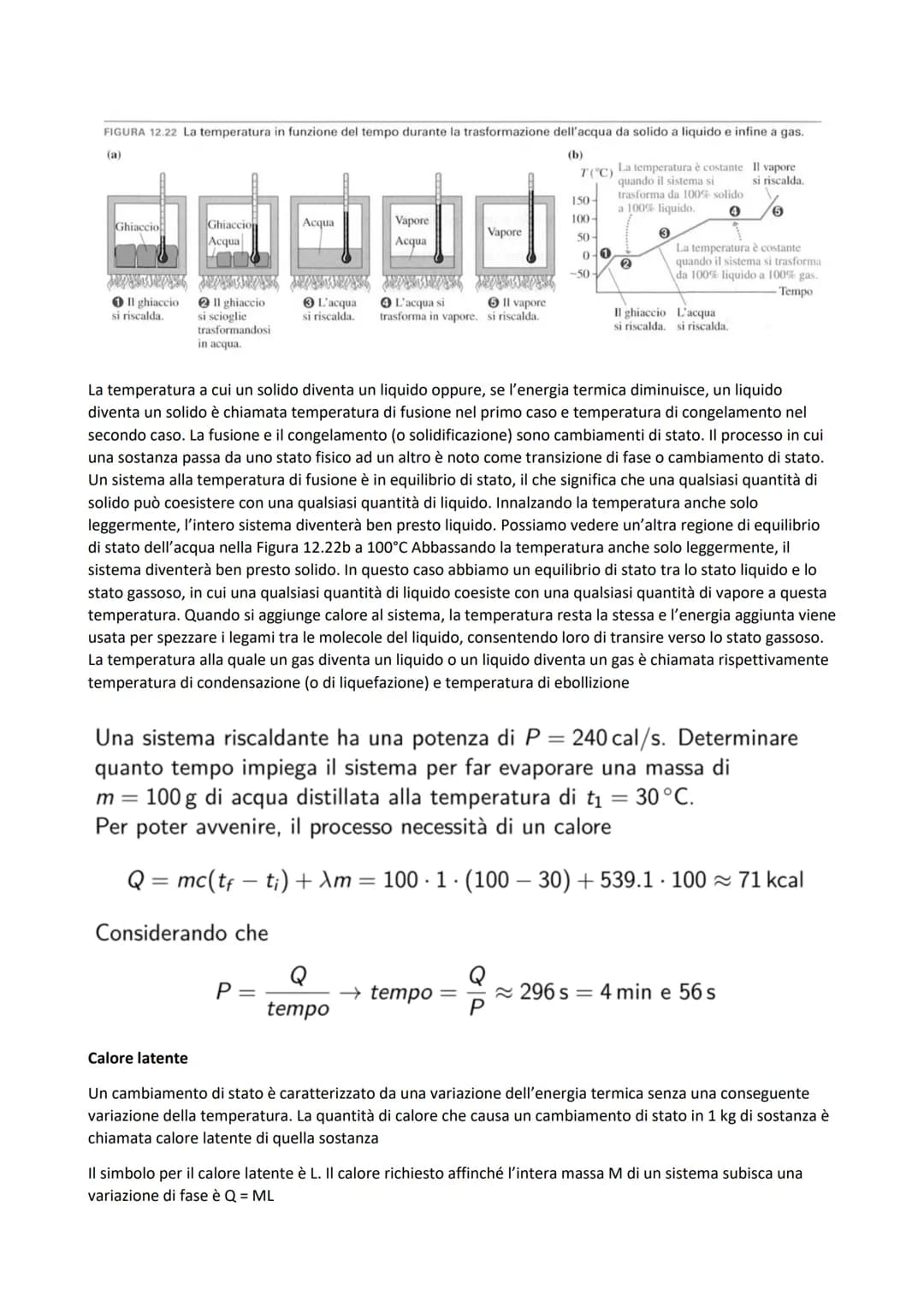 Definizione di termodinamica
Il principio di conservazione dell'energia meccanica afferma che in un sistema isolato la somma delle
energie c