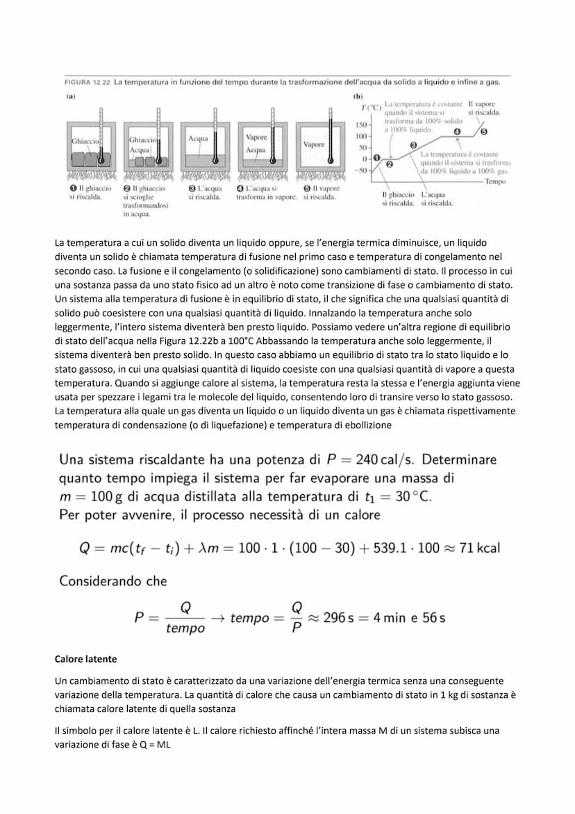 Definizione di termodinamica
Il principio di conservazione dell'energia meccanica afferma che in un sistema isolato la somma delle
energie c