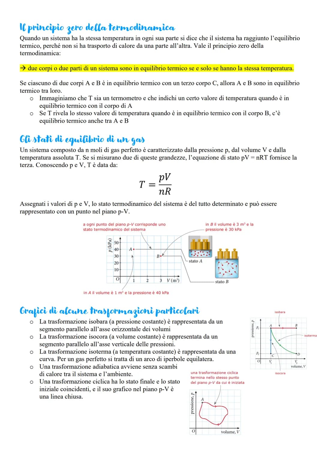 La termodinamica
ano a
Le forze intermolecolari e l'energia potenziale
Le molecole interagiscono tra di loro tramite forze di naturale elett