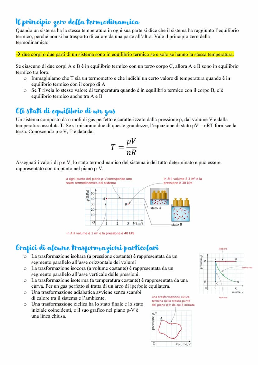 La termodinamica
ano a
Le forze intermolecolari e l'energia potenziale
Le molecole interagiscono tra di loro tramite forze di naturale elett