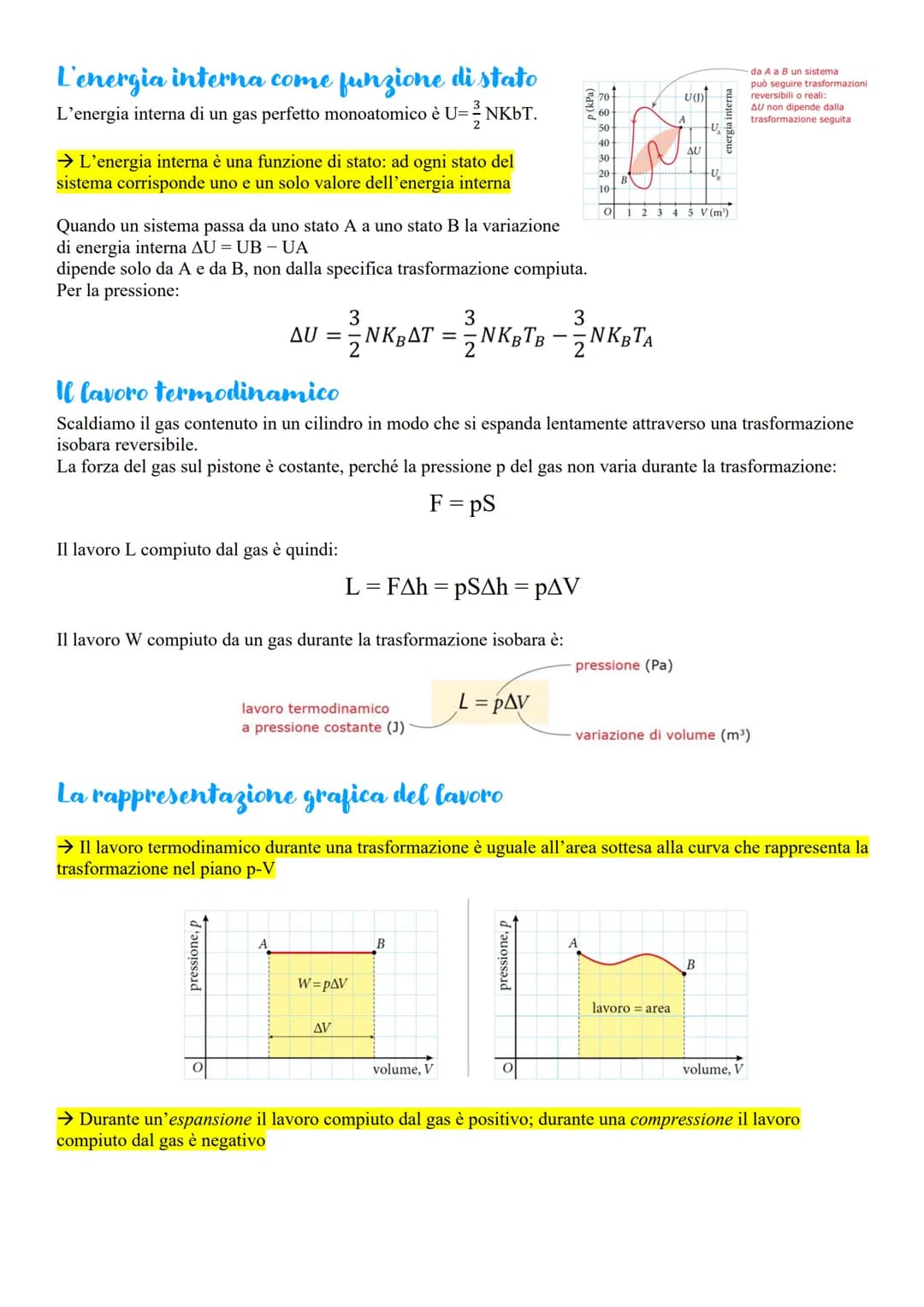 La termodinamica
ano a
Le forze intermolecolari e l'energia potenziale
Le molecole interagiscono tra di loro tramite forze di naturale elett