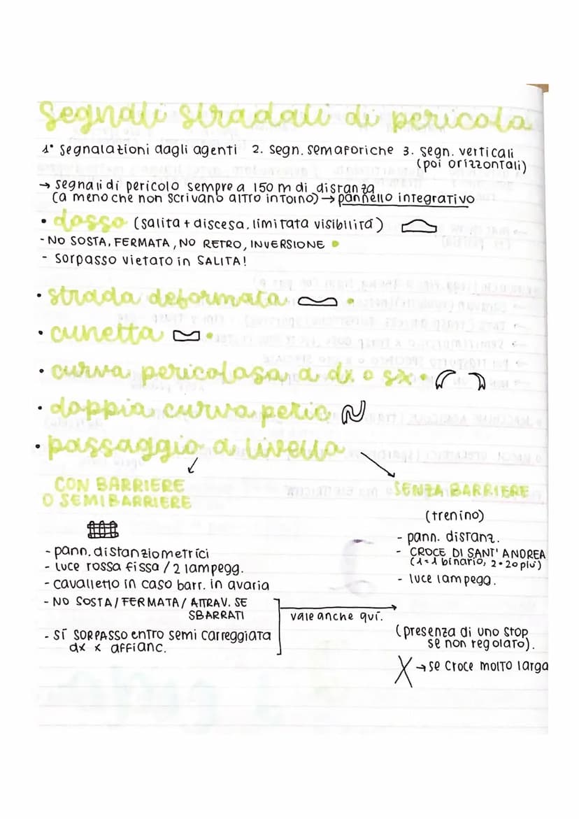 APPUNTI PATENTE
Eccovi degli appunti che ho preso durante
le lezioni / schemi che ho fatto per ripassare.
Ci tengo a precisare nuovamente ch