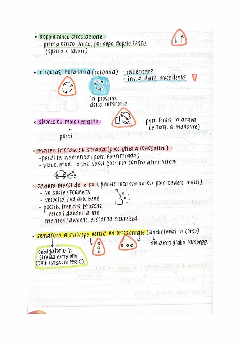 APPUNTI PATENTE
Eccovi degli appunti che ho preso durante
le lezioni / schemi che ho fatto per ripassare.
Ci tengo a precisare nuovamente ch