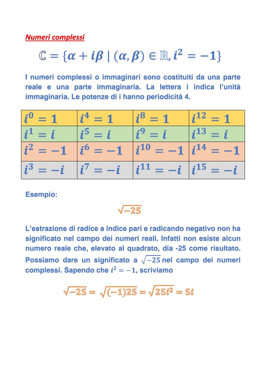 LE CLASSI NUMERICHE
N
24
158
Numeri naturali
Numeri interi
2
Z =
6 Z
64
-1,45
-47
-702
0,5
Q
π
2,56
2
WIN
3
√-5
18
R
3 + 2i
N = {0, 1, 2, 3,