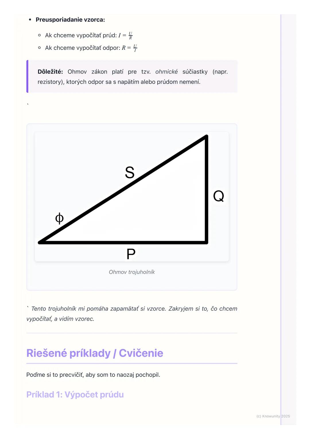 # Elektrický prúd a Ohmov
zákon

Prehľad / Úvod

Dnes si zopakujeme základy elektriny, konkrétne elektrický prúd a Ohmov
zákon. Je to super 