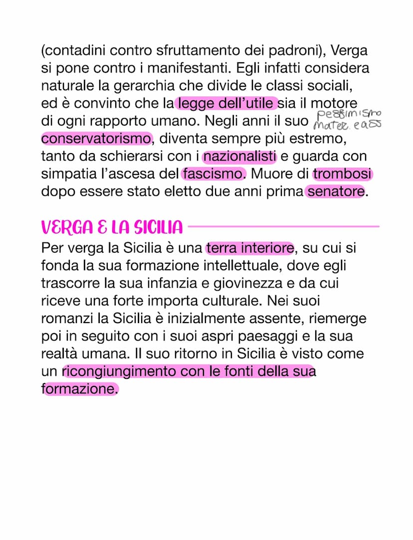 GIOVANNI VERGA
VITA
Nasce nel 1840 a Catania, ha
remote origini nobiliari,
nonostante ciò le condizioni
economiche della famiglia sono
insta