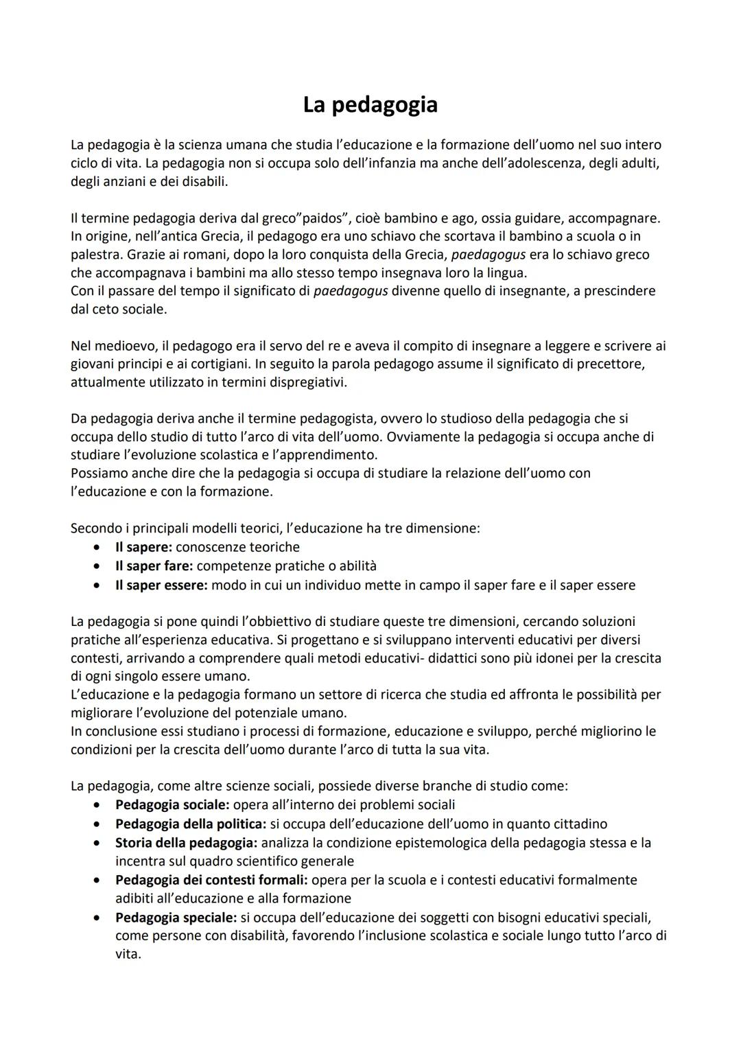 Pedagogia