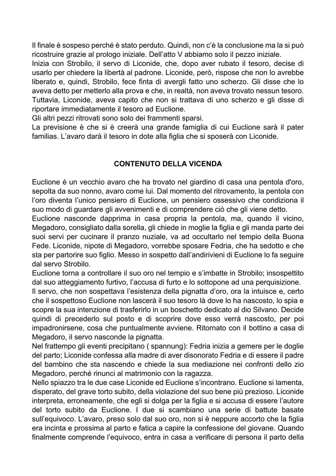 AULULARIA - PLAUTO
(la commedia della pentola)
PLAUTO
Plauto (259/251 a.C. - 184 a.C.) giunse a Roma per fare l'attore. Tuttavia, investì
ma
