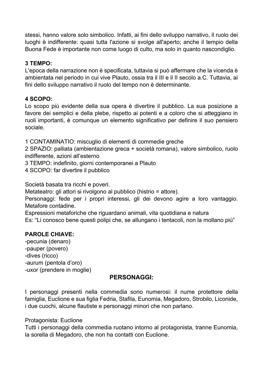 AULULARIA - PLAUTO
(la commedia della pentola)
PLAUTO
Plauto (259/251 a.C. - 184 a.C.) giunse a Roma per fare l'attore. Tuttavia, investì
ma