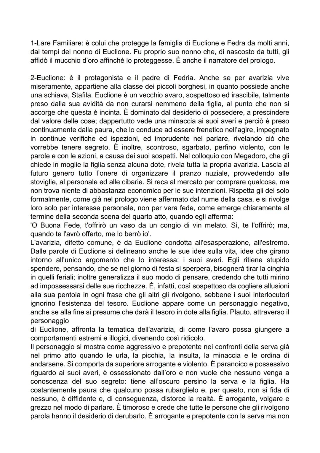 AULULARIA - PLAUTO
(la commedia della pentola)
PLAUTO
Plauto (259/251 a.C. - 184 a.C.) giunse a Roma per fare l'attore. Tuttavia, investì
ma