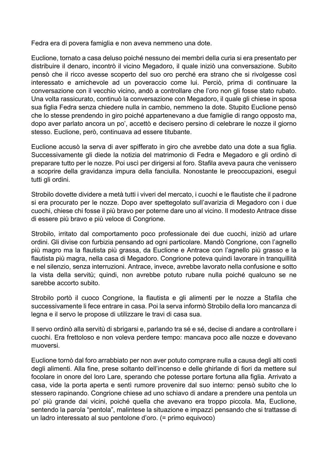 AULULARIA - PLAUTO
(la commedia della pentola)
PLAUTO
Plauto (259/251 a.C. - 184 a.C.) giunse a Roma per fare l'attore. Tuttavia, investì
ma