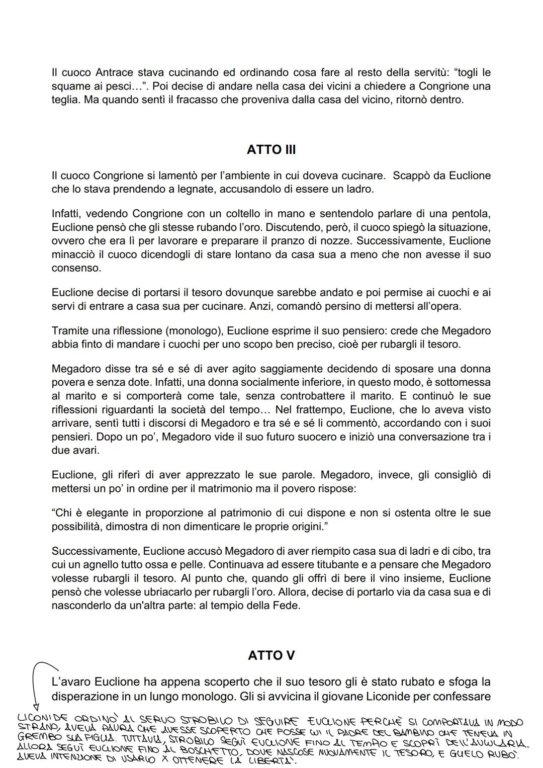 AULULARIA - PLAUTO
(la commedia della pentola)
PLAUTO
Plauto (259/251 a.C. - 184 a.C.) giunse a Roma per fare l'attore. Tuttavia, investì
ma
