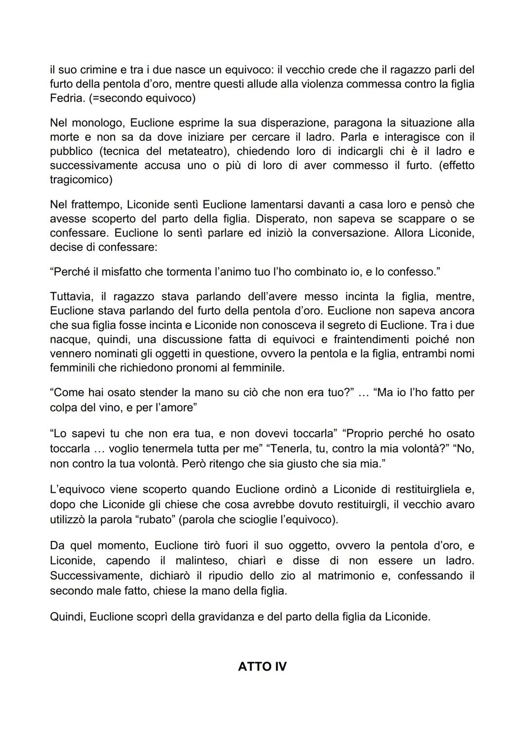 AULULARIA - PLAUTO
(la commedia della pentola)
PLAUTO
Plauto (259/251 a.C. - 184 a.C.) giunse a Roma per fare l'attore. Tuttavia, investì
ma