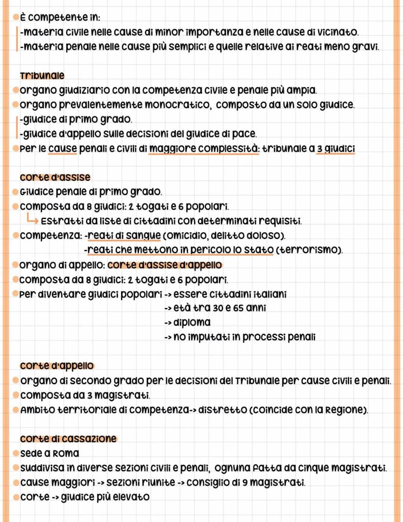 
<p>La magistratura è un insieme di organi indipendenti, i giudici, che hanno il compito di risolvere le liti applicando il diritto e emette