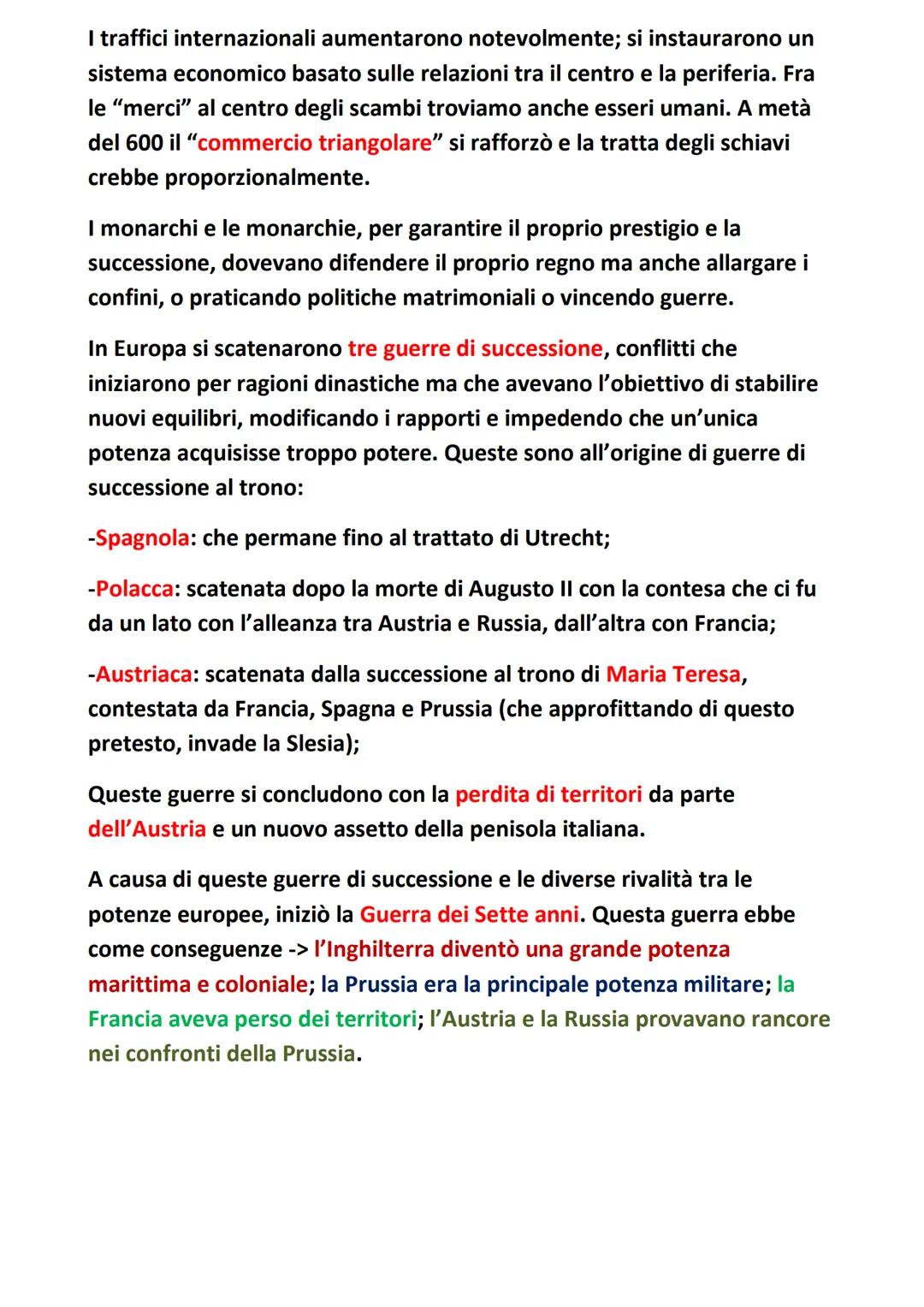 # L'Europa e il mondo del primo Settecento

La società di Antico regime definisce l'insieme delle istituzioni politiche,
giuridiche, economi
