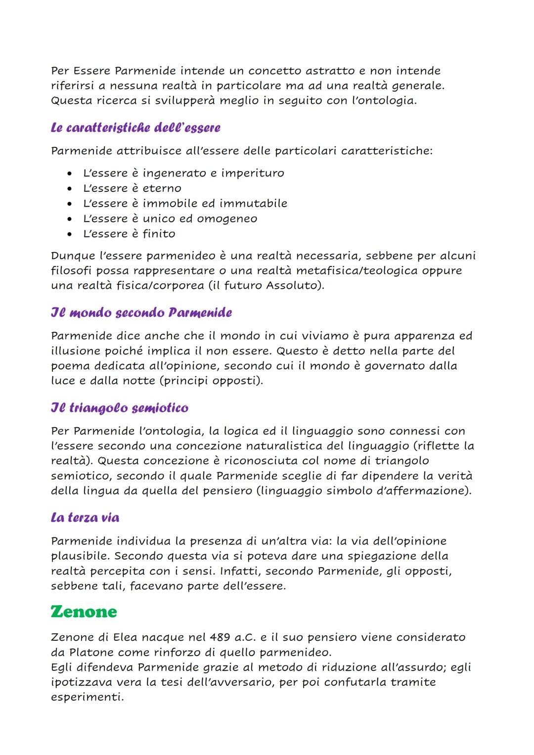 # La scuola eleatica

## La filosofia eleatica

La scuola eleatica nasce ad Elea in Magna Grecia. Dunque, si affrontano
nuovi temi, sempre r