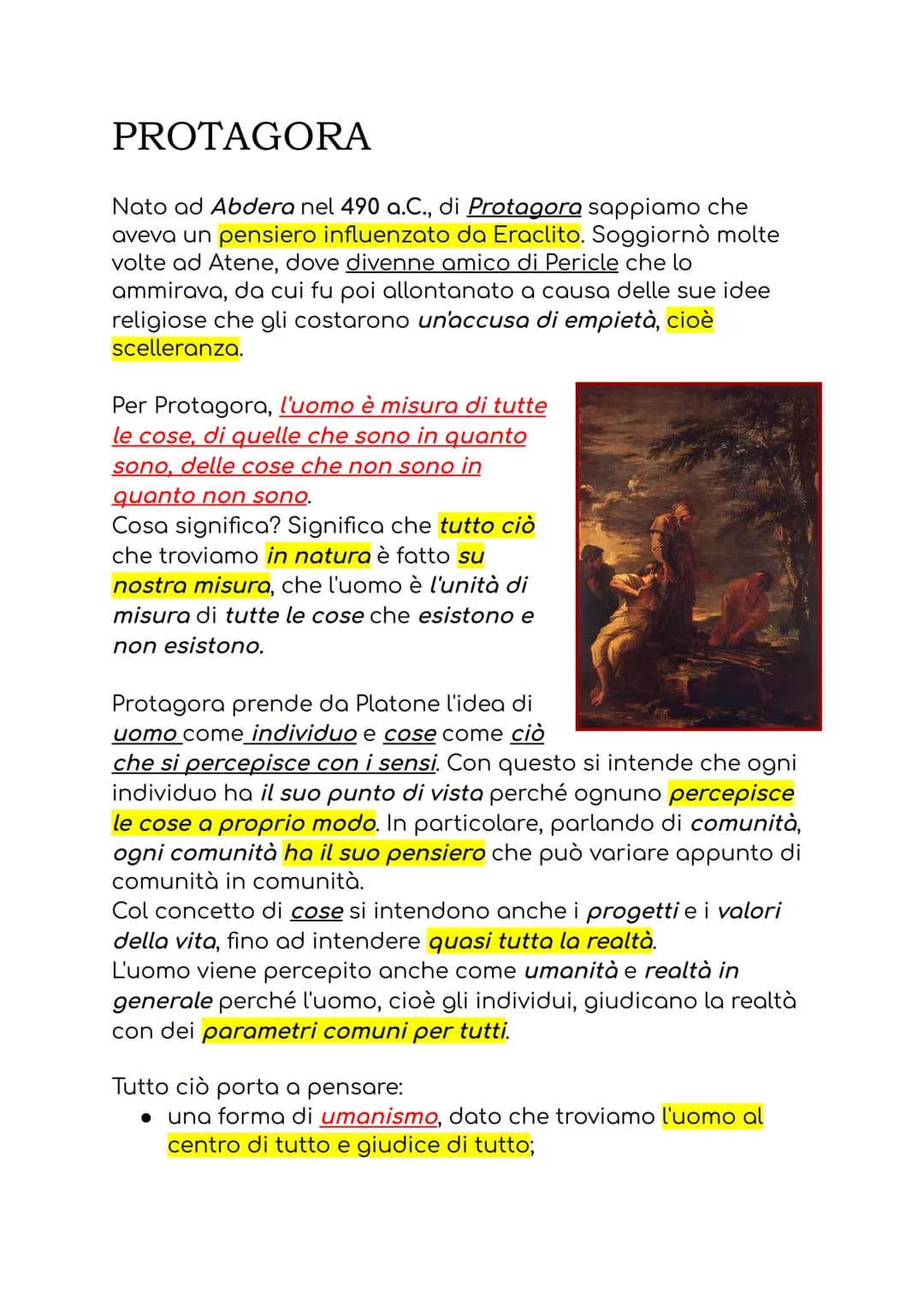 I SOFISTI
Il termine sofista deriva dal greco sophistés e vuol dire
sapiente, uomo di vasta cultura.
I sofisti erano appunto degli uomini di