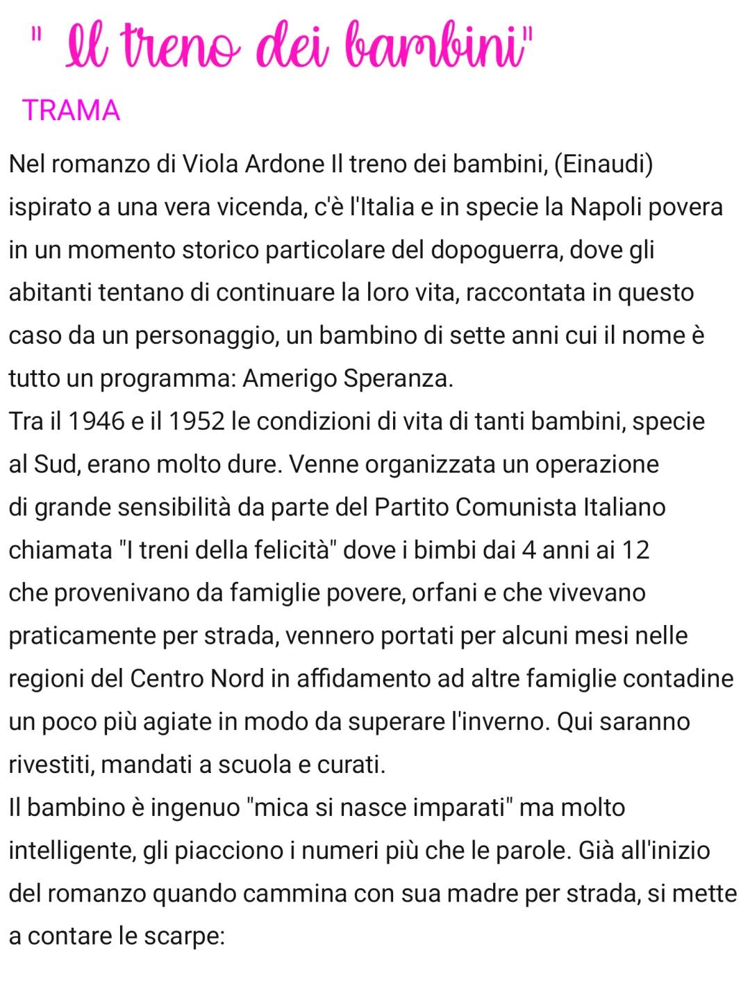scheda libro IL TRENO DEI BAMBINI 