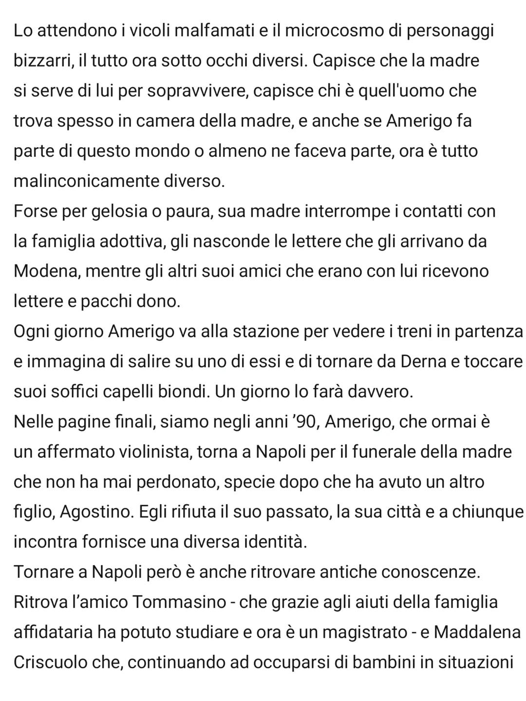 "ll treno dei bambini"
TRAMA
Nel romanzo di Viola Ardone Il treno dei bambini, (Einaudi)
ispirato a una vera vicenda, c'è l'Italia e in spec