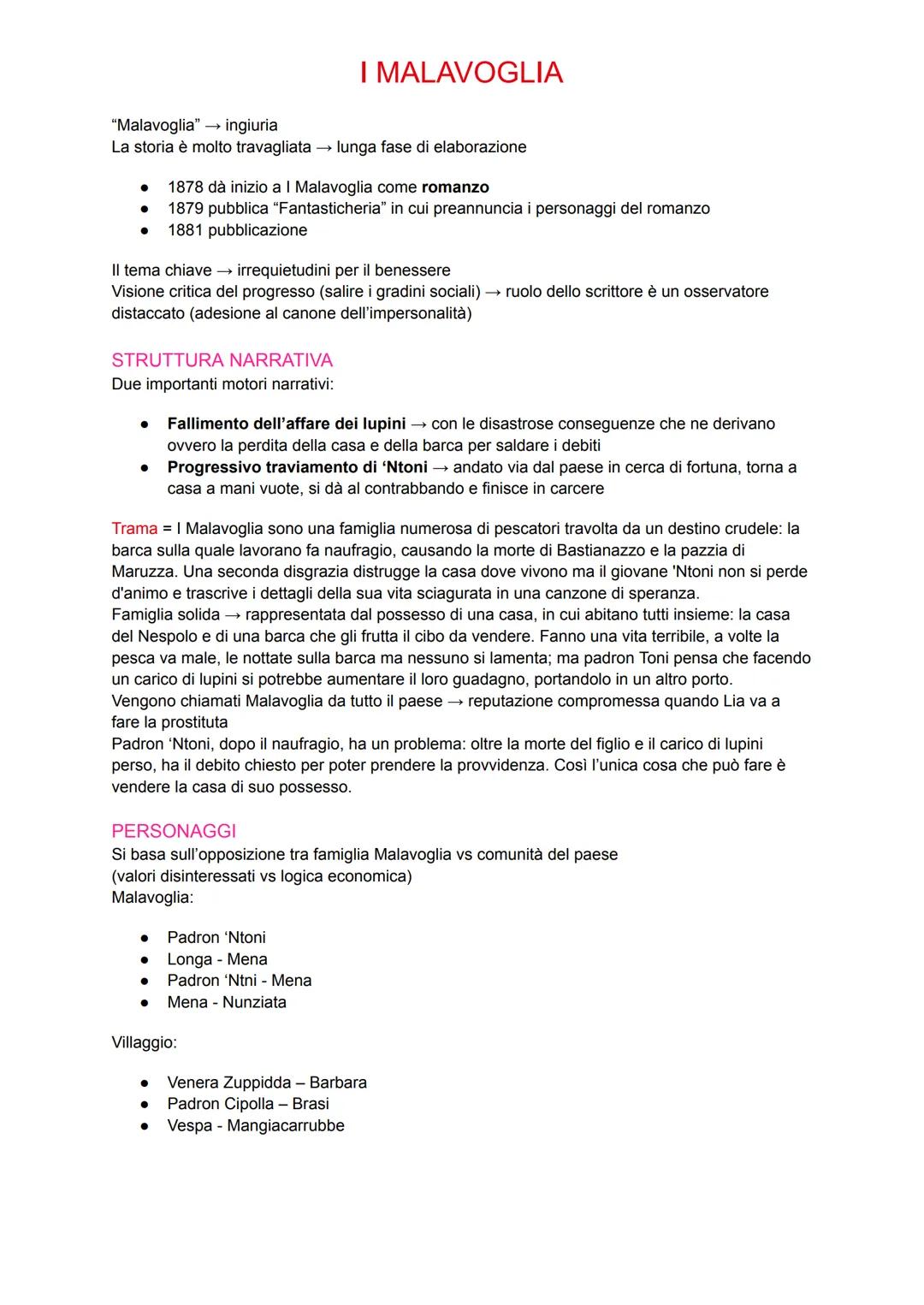 IL PASSAGGIO AL VERISMO
Essere verista = rappresentare la realtà così com'è, niente d'aggiungere. L'oggetto del
romanziere è la realtà, che 