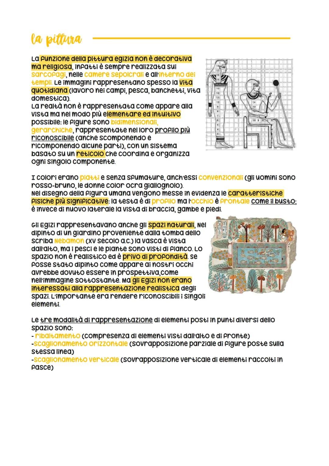 Arte egizia
L'arte egizia è uno dei fenomeni più singolari e irripetibili di tutta la storia
dell'uomo. per circa 3 millenni (dal 2800 a.c. 
