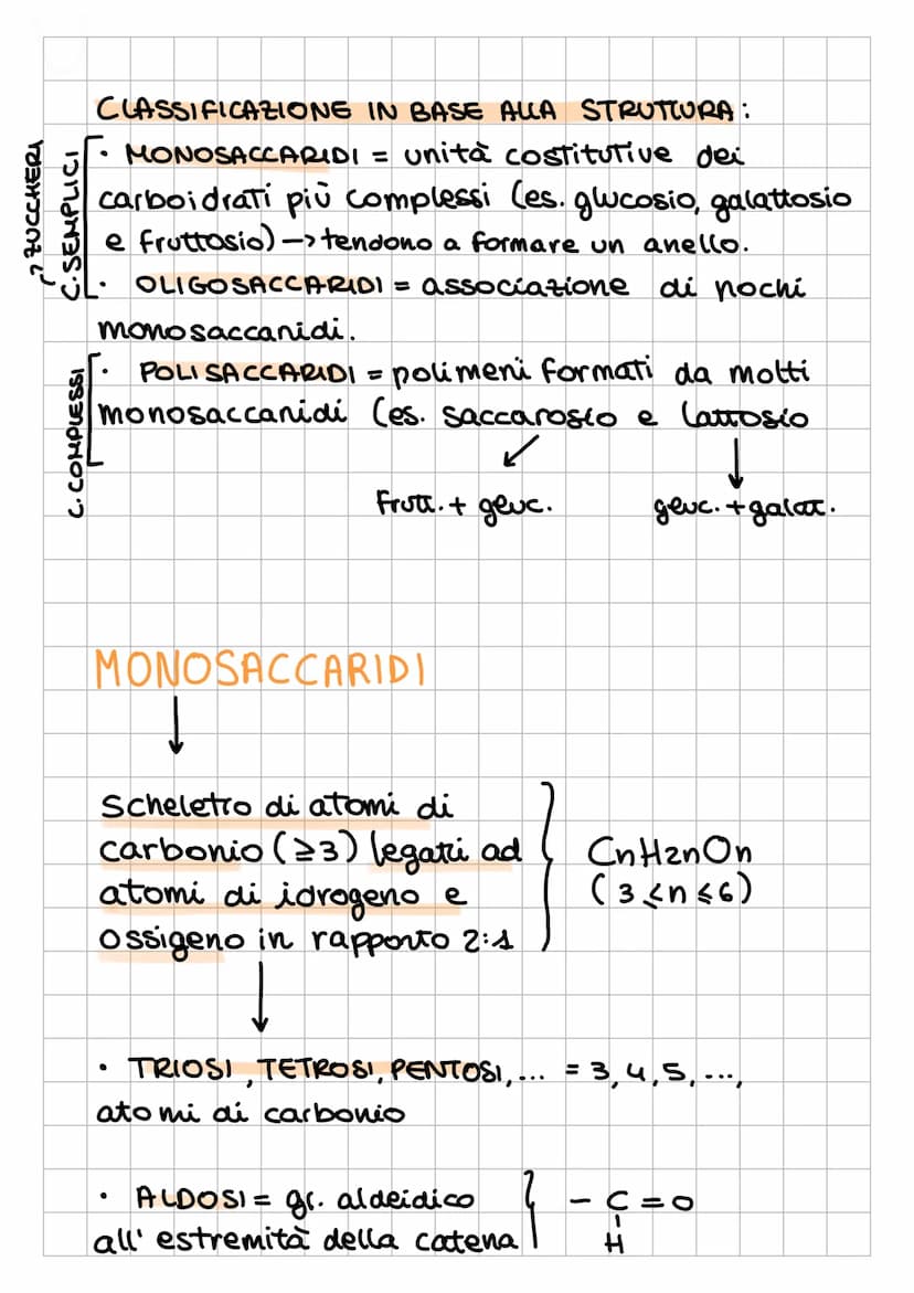 I CARBOIDRAT
1
Sostanze Organiche
naturali Formate da:
✓
chiamati anche
glicidi o saccaridi
↓
Sono composti
POLIFUNZIONALI
L₂
-
poliidrossia