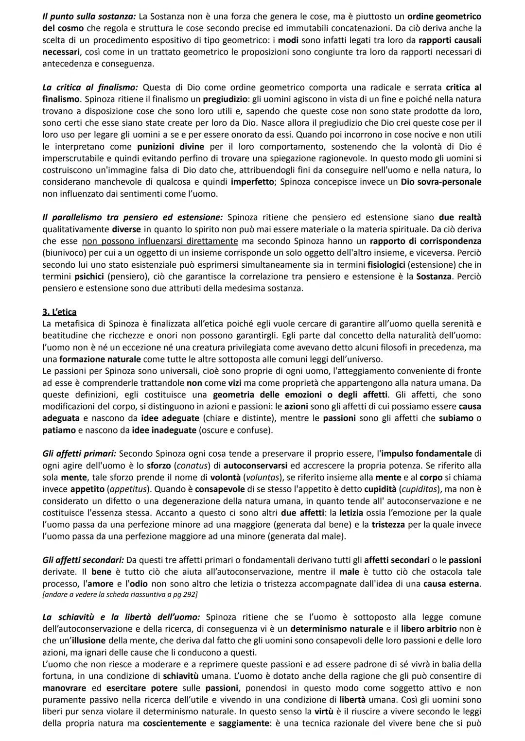 # SPINOZA

1. La filosofia come catarsi esistenziale

Il pensiero di Spinoza mira a risolvere un dilemma etico. Spinoza incentra la sua rice