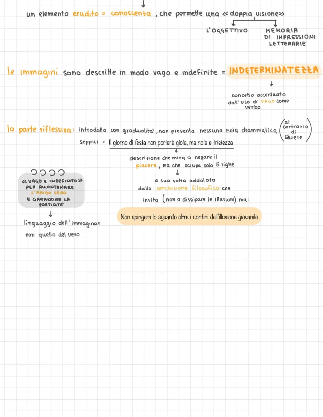> Temi chiave
- l'infelicità cosmica
la poesia del vero
il cdo etemo e imperscrutabile della
natura e, al contrario, la caducità
dell'uomo
•