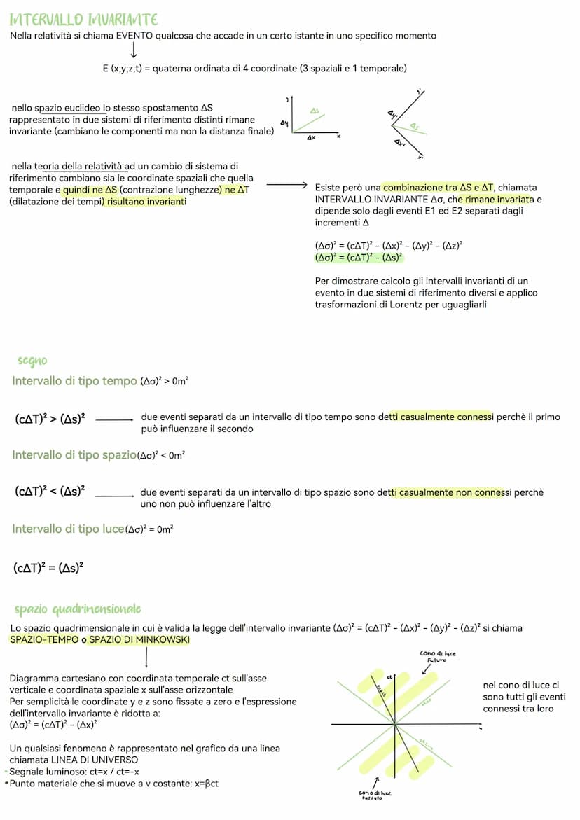 Relatività
Fine del 1800 ci si rende conto dell'incompatibilità tra la fisica classica e l'elettromagnetismo
b
CARRO
с
Galileo/Newton = ogni