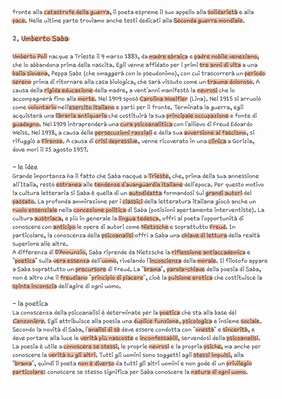 
<h2 id="giuseppeungaretti">Giuseppe Ungaretti</h2>
<p>Giuseppe Ungaretti nacque ad Alessandria d'Egitto l'8 febbraio 1888 da genitori tosca