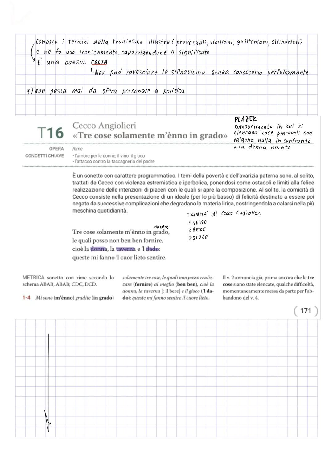 LA POESIA COMICA
Si contrappone alla poesia tragica
1) Privilegia il LINGUAGGIO BASSO E POPOLARE e le situazioni quotidiane
2) Quasi esclusi