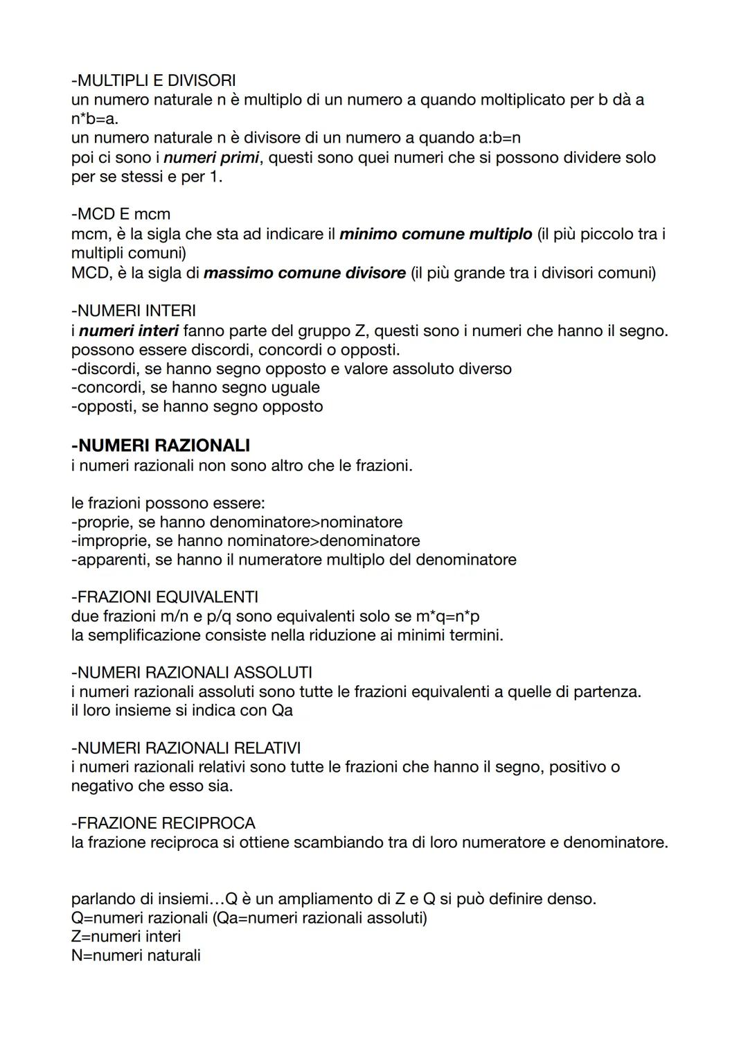 -RIPASSO ARGOMENTI DI TUTTO IL QUADRIMESTRE-
-NUMERI NATURALI
i numeri naturali sono i numeri maggiori di 0, quindi tutti con segno positivo