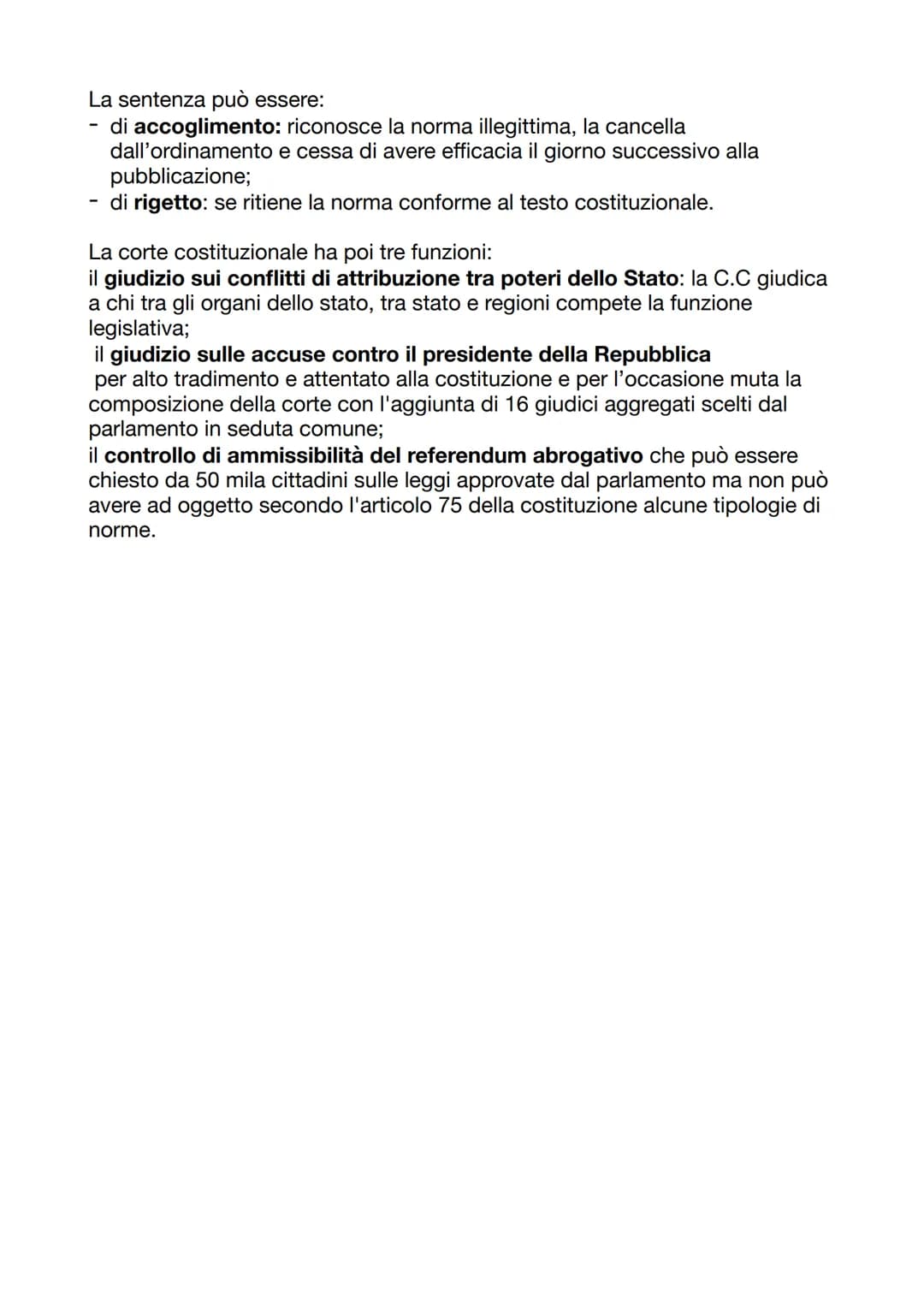 LA CORTE COSTITUZIONALE
La corte costituzionale ha un ruolo fondamentale perché abbiamo una
costituzione rigida, quindi il parlamento non pu